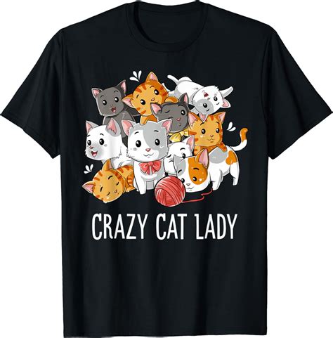 cat lady tee shirts|Amazon.com: Cat Lady Shirt.